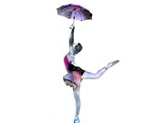 Ballet dance Ballerina ART PRINT 13X19 original watercolor painting illustration home wall decor  modern contemporary reproduction poster