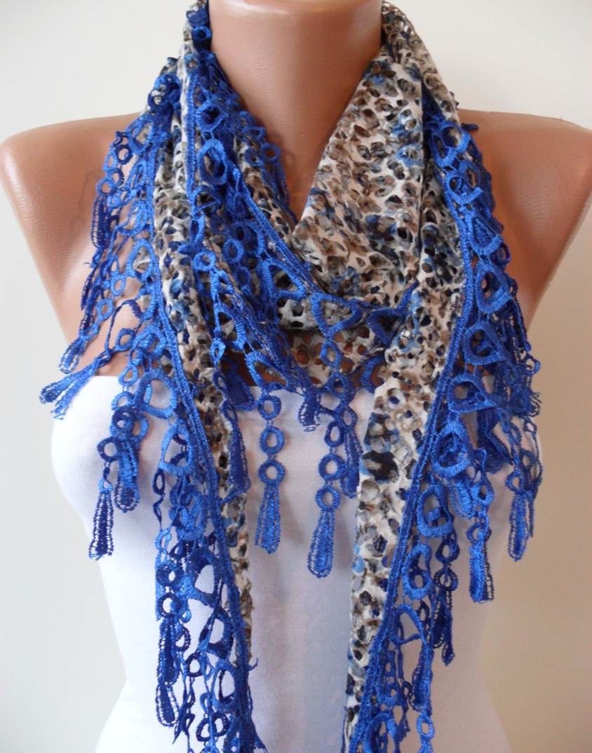ON SALE - Perforated Fabric - Royal Blue with Trim Edge