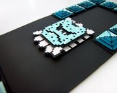 THWOMP - Super Mario 3 - 8bit hand cut 3D paper craft