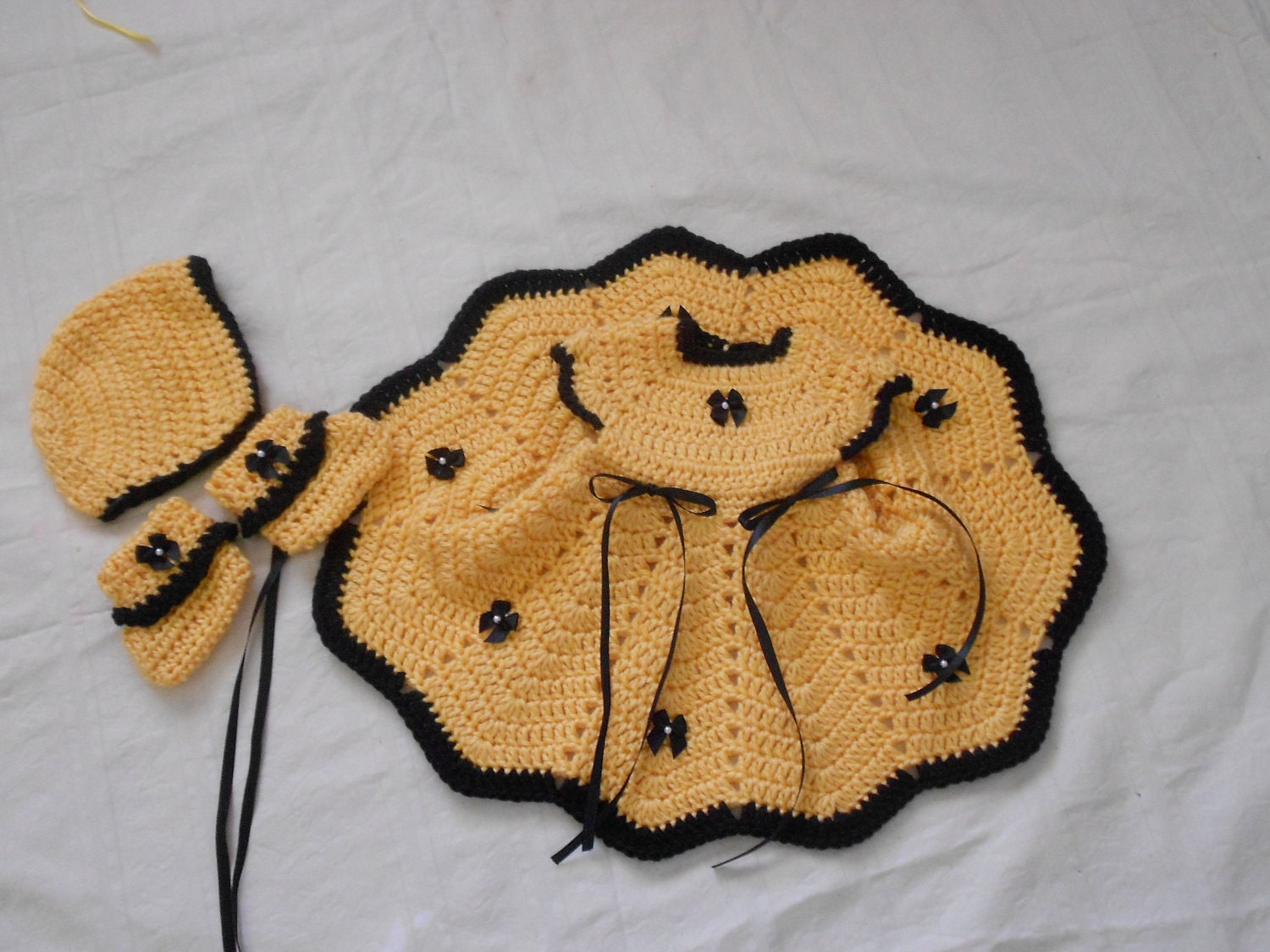 3pc Full of Flare dress set ....Beautiful Newborn baby, reborn 12" chest