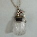 Cut Glass Vintage Salt Shaker Necklace