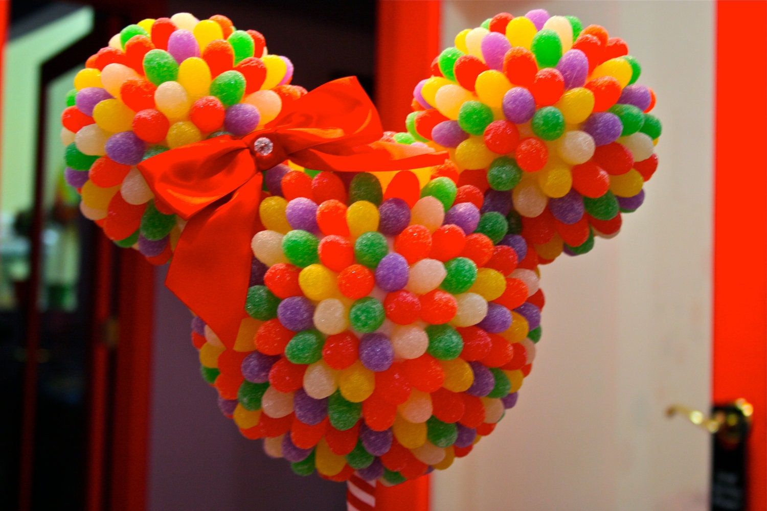 Disney Inspired Mickey or Minnie Mouse Centerpiece  Candy Topiary, Candy Buffet Decor, Candy Arrangement Wedding, Mitzvah,  Birthday Gift
