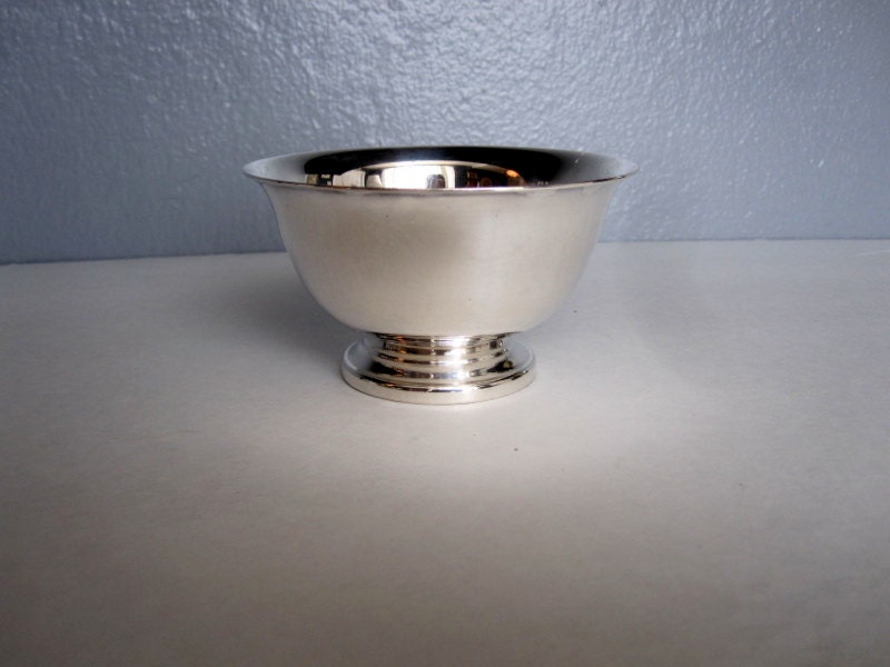 Antique Silver Plated Reed & Barton Paul Revere Bowl