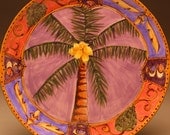 Coconut  Palm Plate