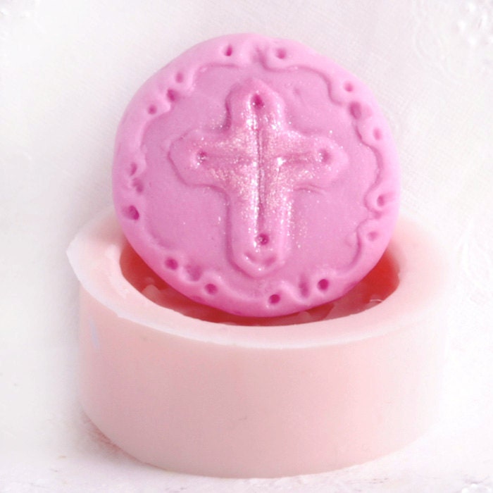 Button Mold - Food Grade Silicone - Create Fondant Buttons, Cabochons, Cake Decorations, Cup Cake Toppers from this Flexible Mold.
