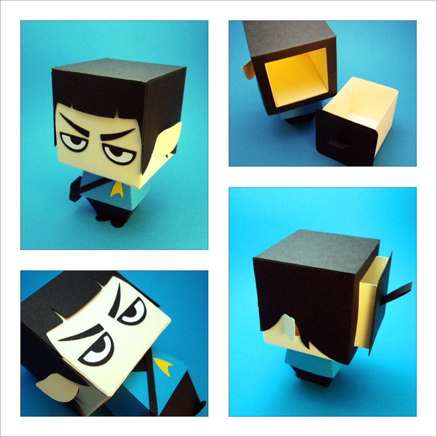 Star Trek Inspired - Spock Gift Box Display