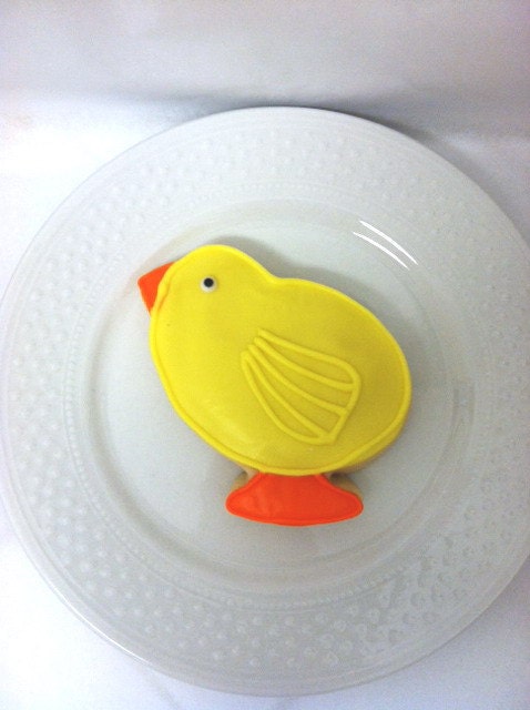 Chicks Man Sugar Cookies with Buttercream Frosting