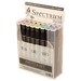 SPECTRUM NOIR MARKERS - Set of 24 Pastels - Buy 2 Sets of any colors and Get a Free Storage Case