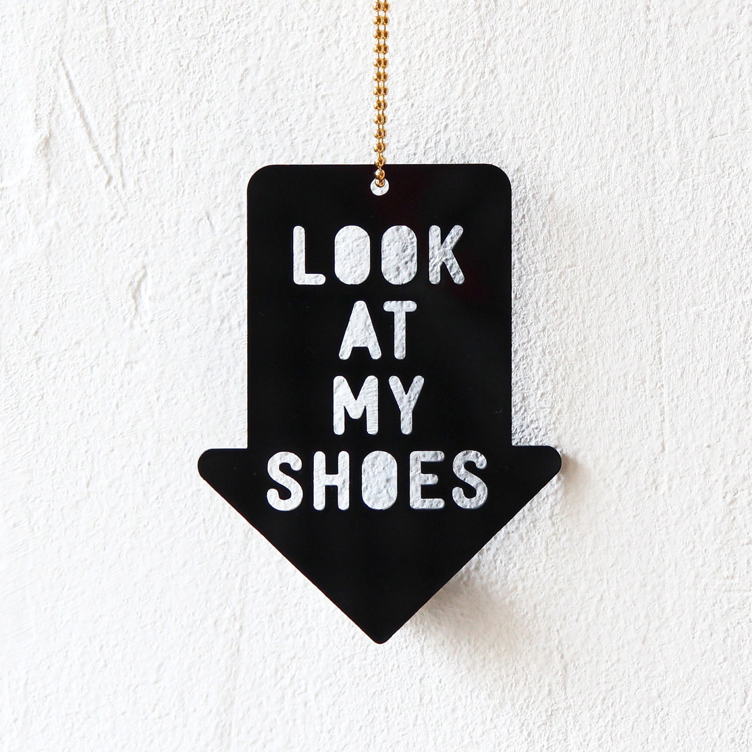 Necklace, Look At My Shoes, black