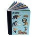 ZOO postcard book - 25 different postcards featuring vintage animal illustrations
