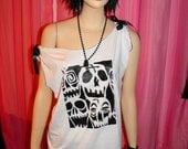 Desperately seeking susan Skulls mini dress tunic
