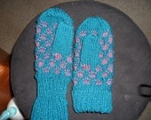 Blue and Purple Mittens