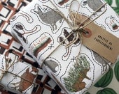 Eco friendly Wrapping Paper, Set of 3