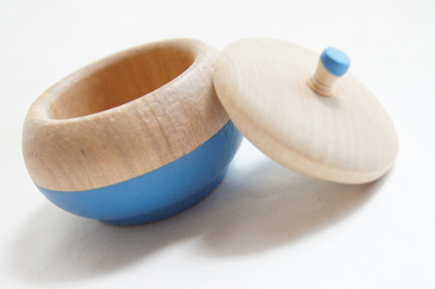 Mini Treasure Pot, Water Blue:  Wedding Decor, Engagement, Special Jewelry Box, Toothfairy