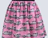 Back to the Future Delorean Full Skirt-RESERVED FOR BIANCA