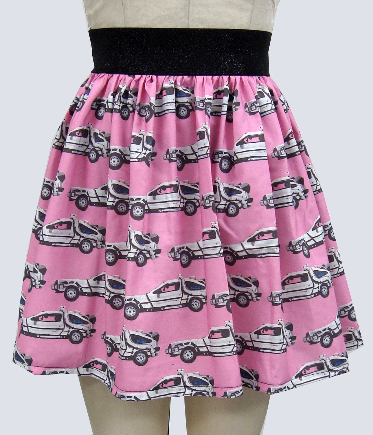 Back to the Future Delorean Full Skirt-RESERVED FOR BIANCA