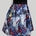 Spiderman Full Skirt with Metallic Waistband RESERVED FOR CUSTOMER