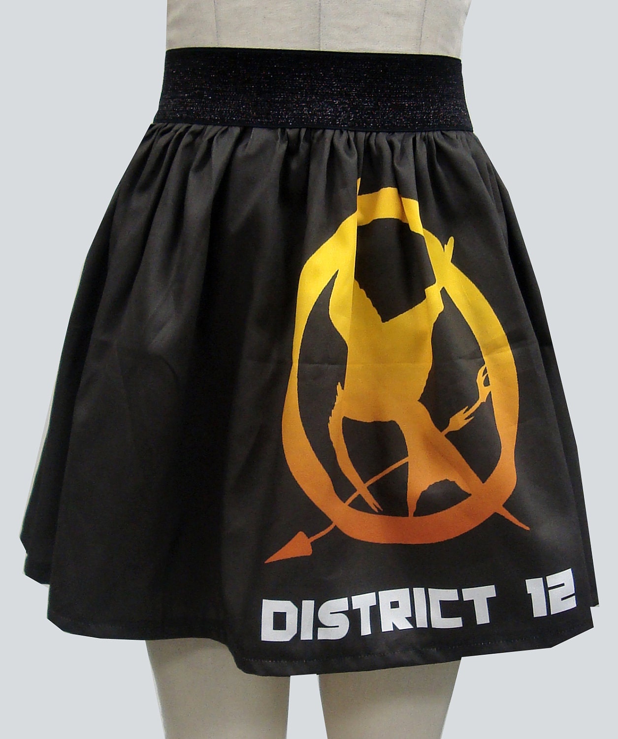 District 12 Katniss Inspired Full Skirt