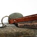 Leather Wristlet Keychain Mid-Length Lanyard