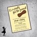 Baby Shower Invitation - PEANUT Printable