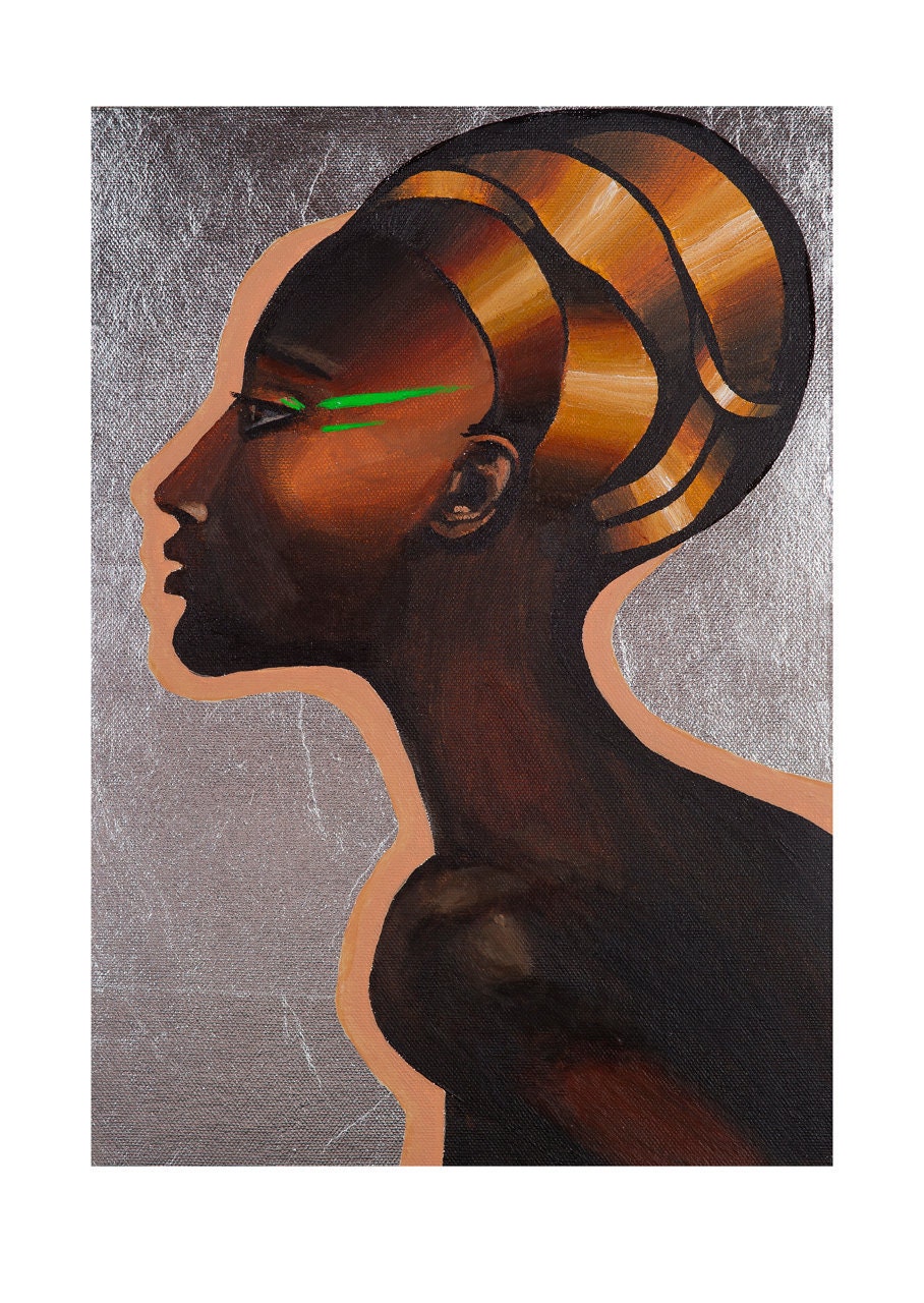 Compass Points: South canvas giclee print
