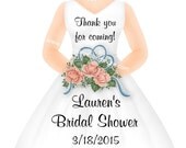 Unique Personalized Bridal Shower, Wedding, Bachelorette Party, Lingerie Shower Party Favor Gift Tags