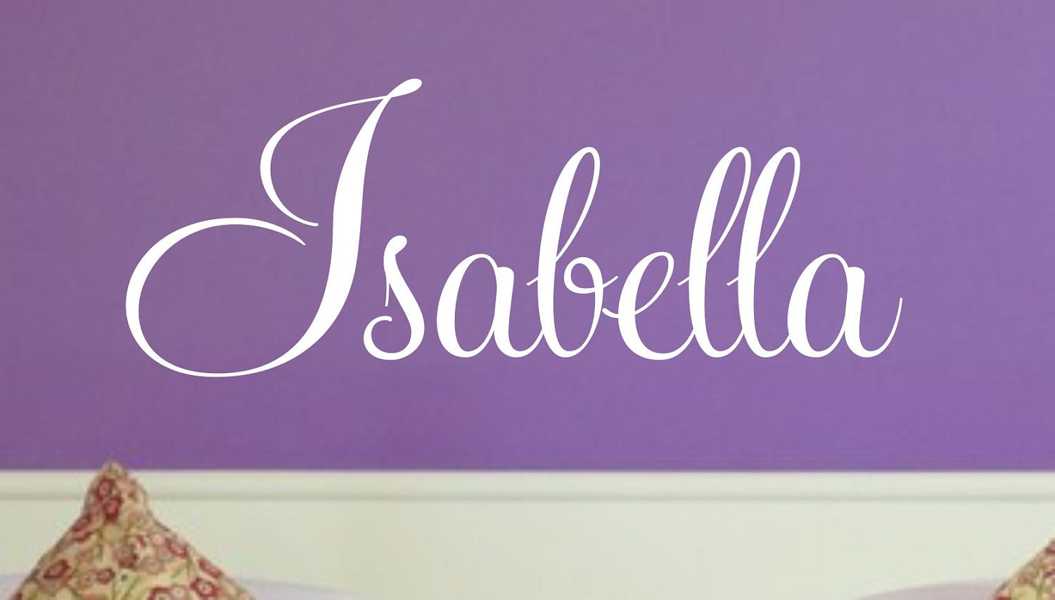 Childrens Vinyl Name Decal - Teen Bedroom Vinyl Wall Art - Nursery Vinyl Lettering - Custom Decal