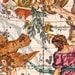 Celestial Zodiac Astronomy Star Map Autumn Antique Digital Image Download Transfer Pillows Tote Bags Towels Burlap T-Shirt Iron No. 0017