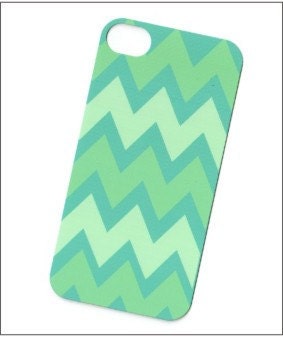 turquoise and mint green iphone 4 case, iphone 4s case