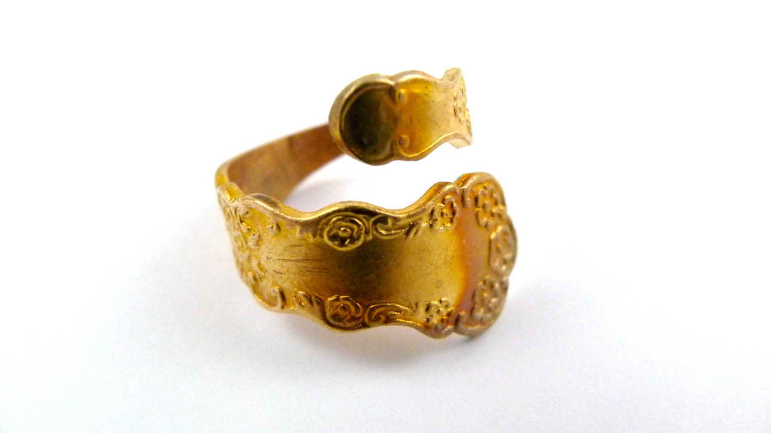 Vintage Spoon Mid Knuckle Ring
