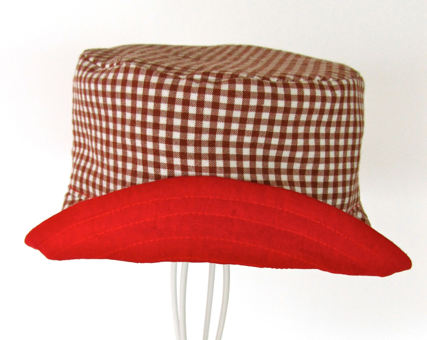 Brown Check Gingham - Baby - Diaper Cover - Limited Edition