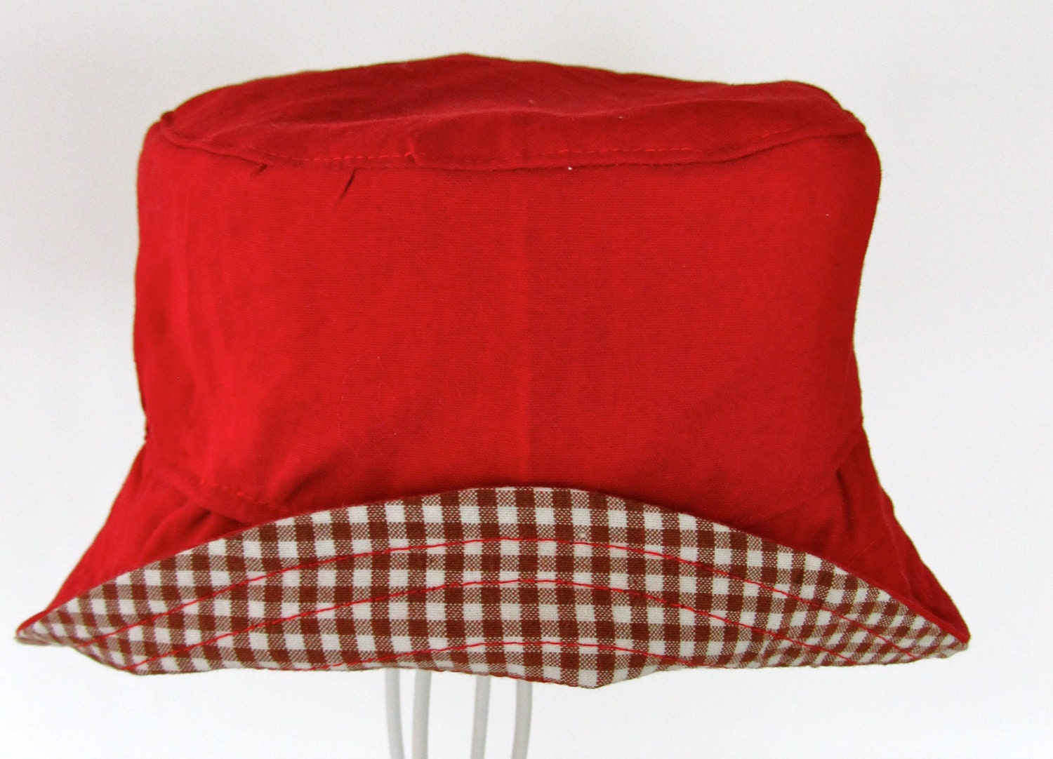 Brown Check Gingham - Baby - Diaper Cover - Limited Edition