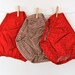 Brown Check Gingham - Baby - Diaper Cover - Limited Edition