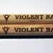 Pair of Custom Etched and Personalized Drumsticks