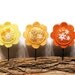 Felt hair pin girls flowers hair accessories embroidery floral bobby pin