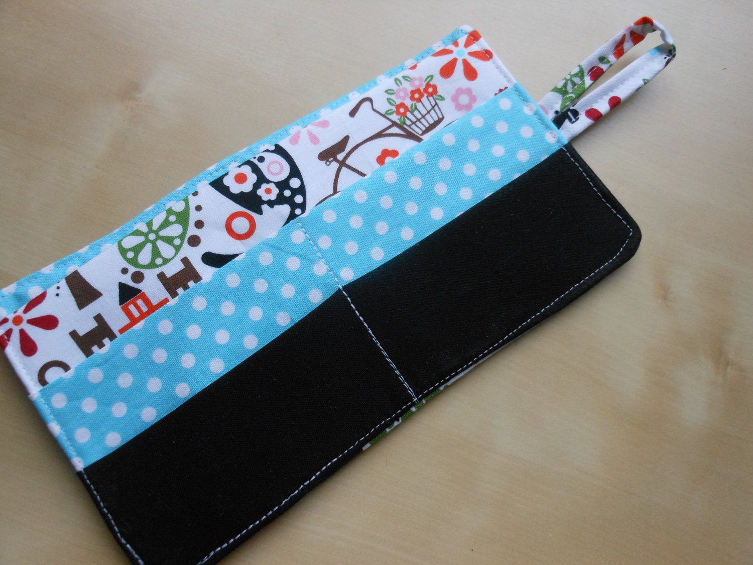 Basic Bifold Wallet - Whimsical Paris Print