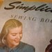 Simplicity Sewing Instruction Book, Antique Simplicity Brand, the A-Z's How-TO...1940's