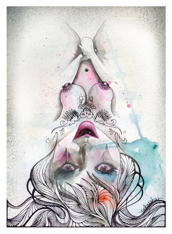 Upside Down - Large Fine Art Print