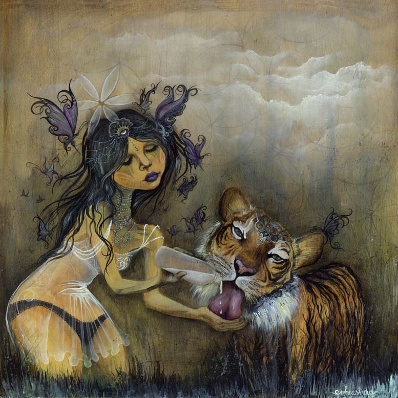 Nurturing Balance - Large Fine Art Print