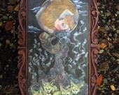 Moon Goddess - Large Canvas Print