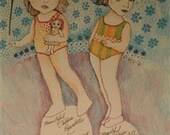 Beautiful Children Paper Doll Set