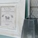 The Doxology Original Print on Natural Cotton with Salvage Wood Frame