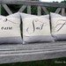 Come Sail Away - Nautical Pillow Cover Set with Rope Detail
