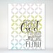 8x10 art print - Praise God From Whom All Blessings Flow - Typography & Pattern Poster Print