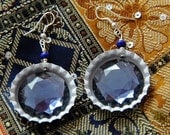 Bottlecap earrings oriental