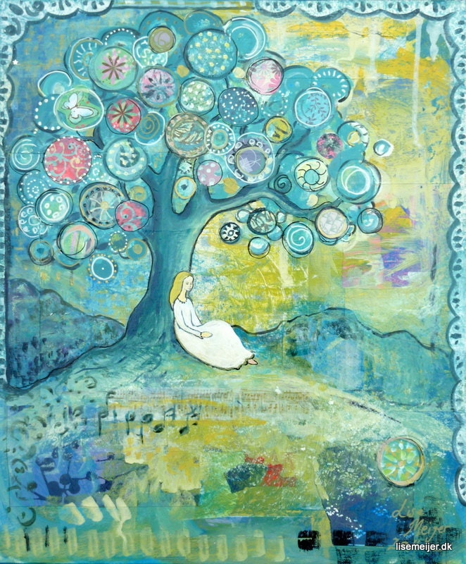 Dreamtree- Art Print 21 x 30 cm/ 8.3 x 11.8 in