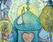 Home is where the heart is - Art Print 21 x 30 cm/ 8.3 x 11.8 in