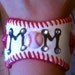 Baseball Mom Baseball Cuff Bracelet