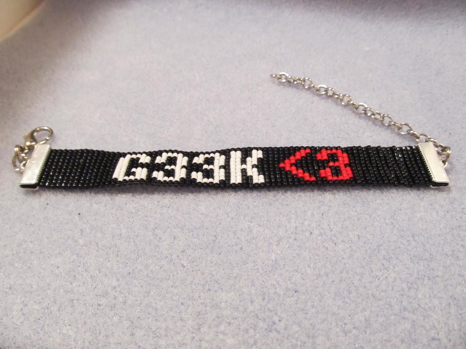 Geek Love - Beaded Bracelet