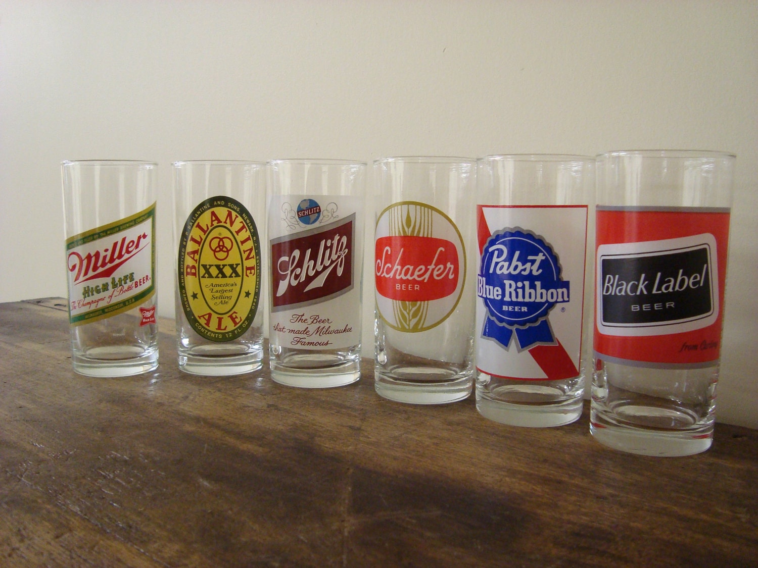 Vintage Beer Glasses 22
